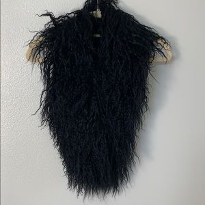 Mongolian fur color black